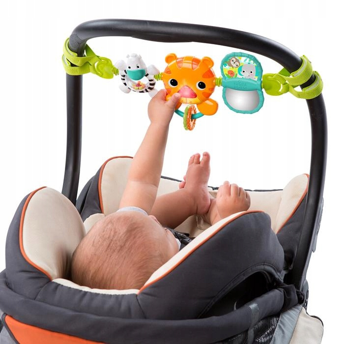 BRIGHT STARTS Tiger Bar Pram Toy, 0 M+