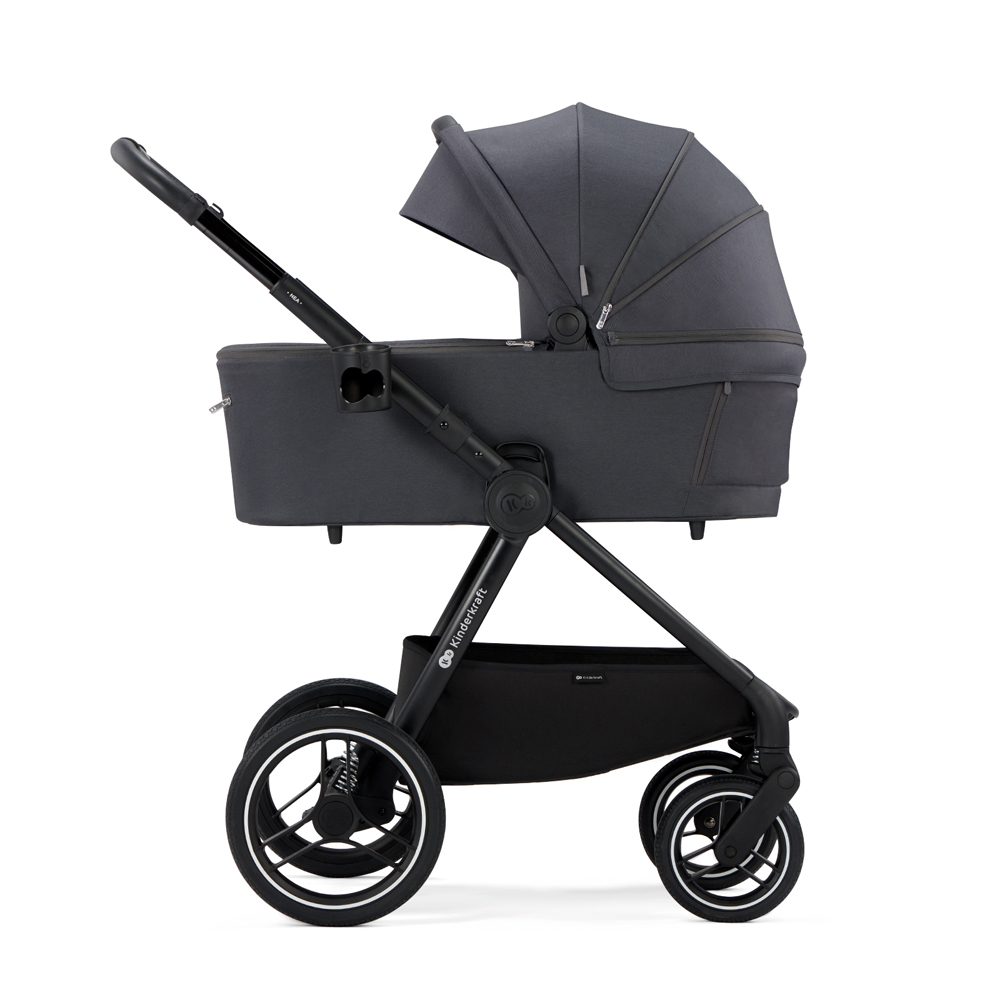 KINDERKRAFT SELECT Carucior Combinat Nea 2in1 Deep Grey, Premium