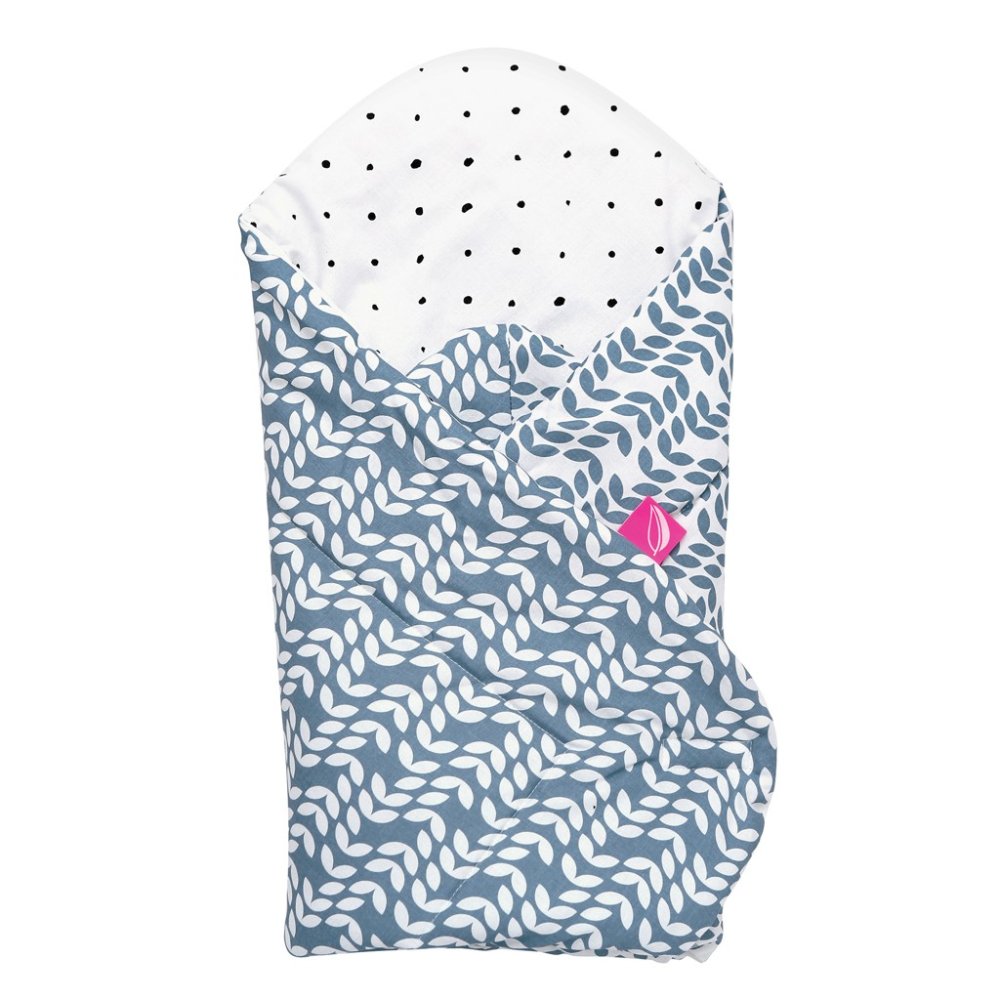 MOTHERHOOD Swaddle With Coconut Reinforcement Blue Classics New 75x75 Cm