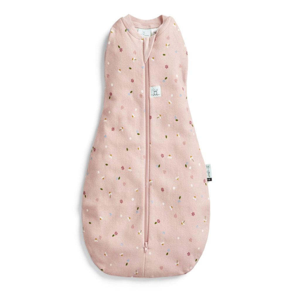 ERGOPOUCH Swaddle And Sleeping Bag 2in1 Cocoon Daisies 6-12 M, 8-10 Kg, 0.2 Tog