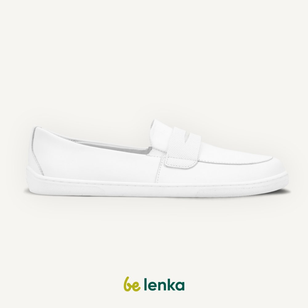 Mocasini Barefoot Be Lenka Buena - All White 40 White