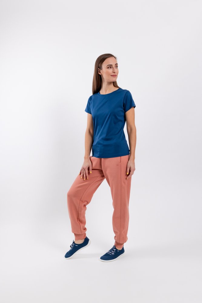 Tricou De Damă Cu Gât Rotund Be Lenka Essentials - Bleumarin XS Blue