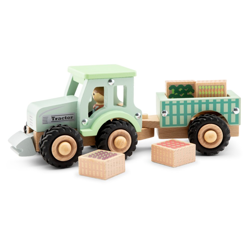 Tracteur avec remorque et chargement – Image 5