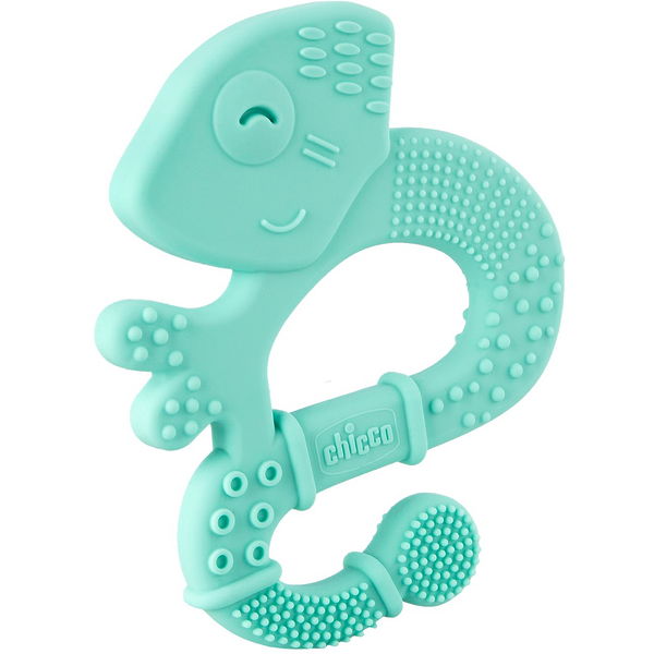 CHICCO Massaggiagengive in silicone Super Soft Chameleon blu 2m+ - immagine 3