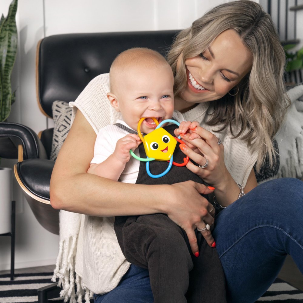 BABY EINSTEIN Massaggiagengive con sonaglio Soothing Star senza BPA 0m+ - immagine 5