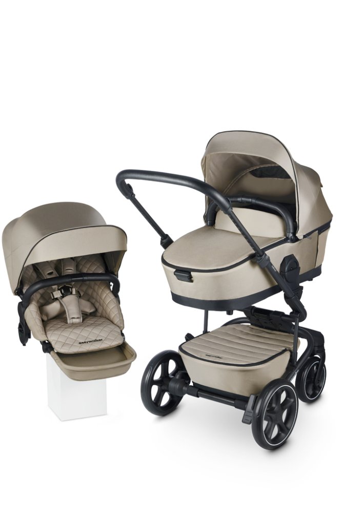 EASYWALKER Poussette combinée Harvey⁵ Premium Pearl Taupe XXL RWS – Image 3
