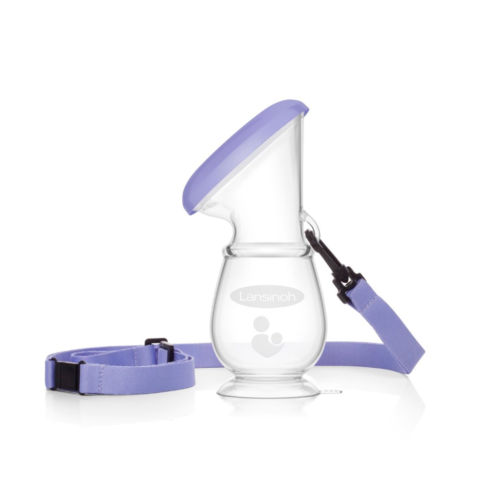 LANSINOH Tiralatte manuale in silicone - collettore - immagine 4