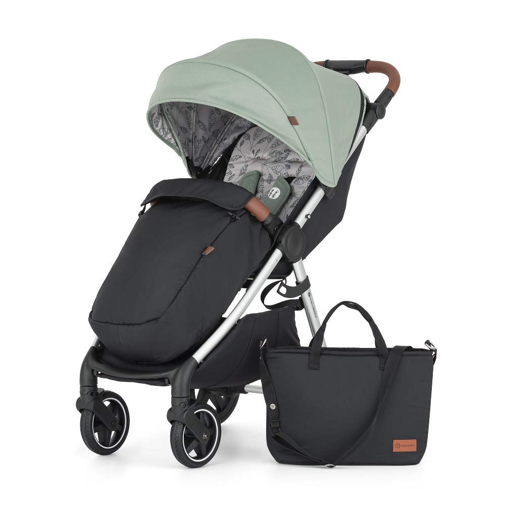PETITE&MARS Wózek spacerowy Royal3 Silver Iron Green
