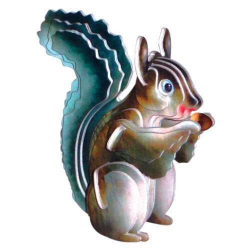 Woodcraft Puzzle 3D in legno Scoiattolo colorato