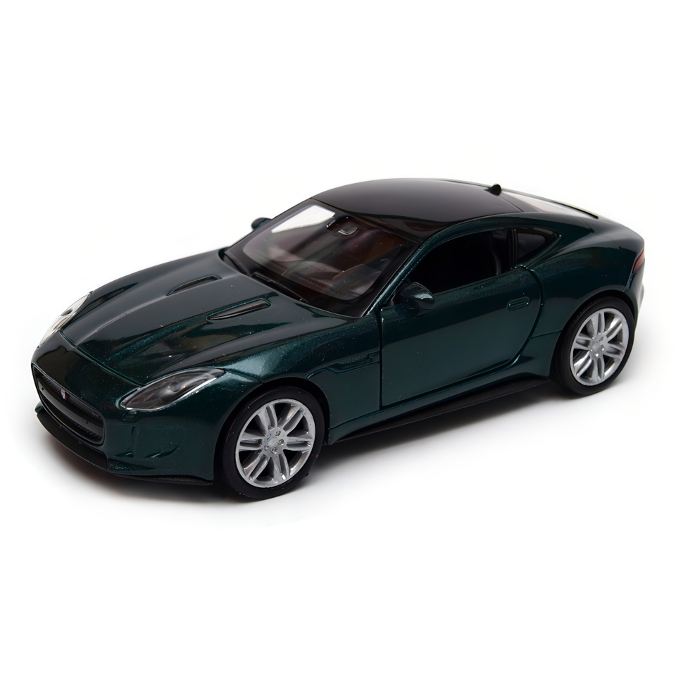Welly Jaguar F-Type Coupe 1:34 verde scuro