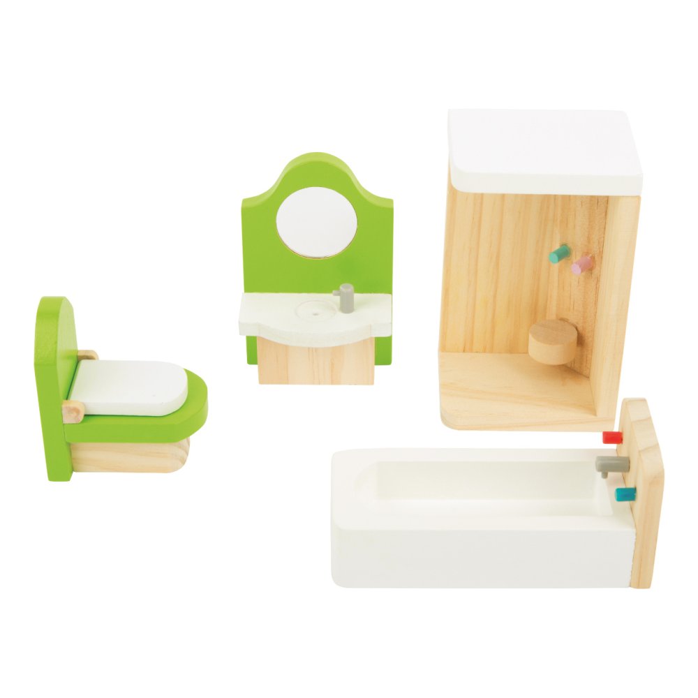 small foot Muebles para casa de muñecas, baño
