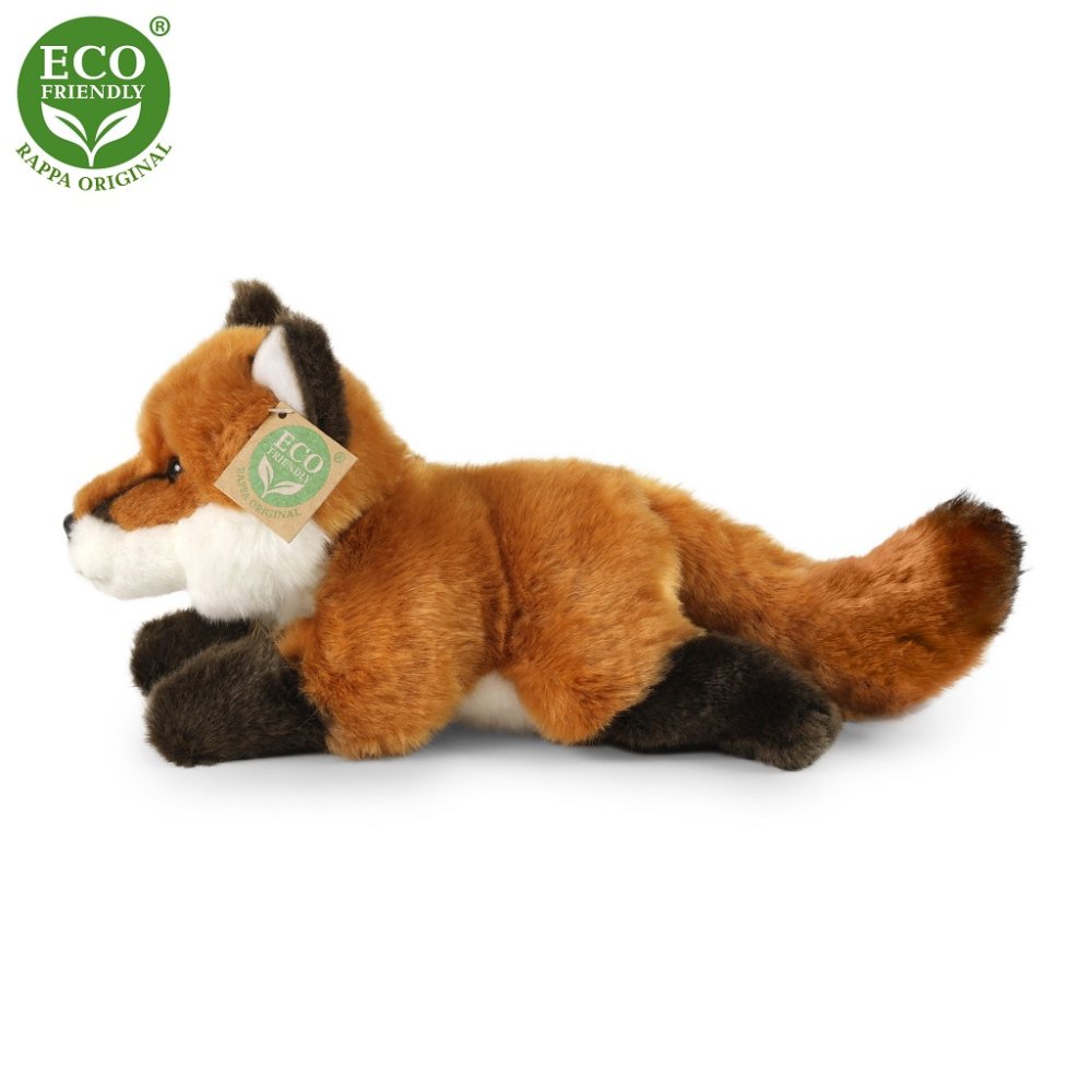 Rappa Volpe di peluche sdraiata 23 cm ECO-FRIENDLY - immagine 3