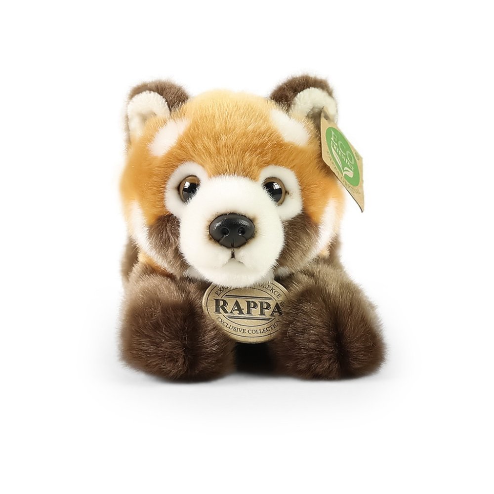 Rappa Panda rossa di peluche sdraiata 20 cm ECO-FRIENDLY - immagine 4