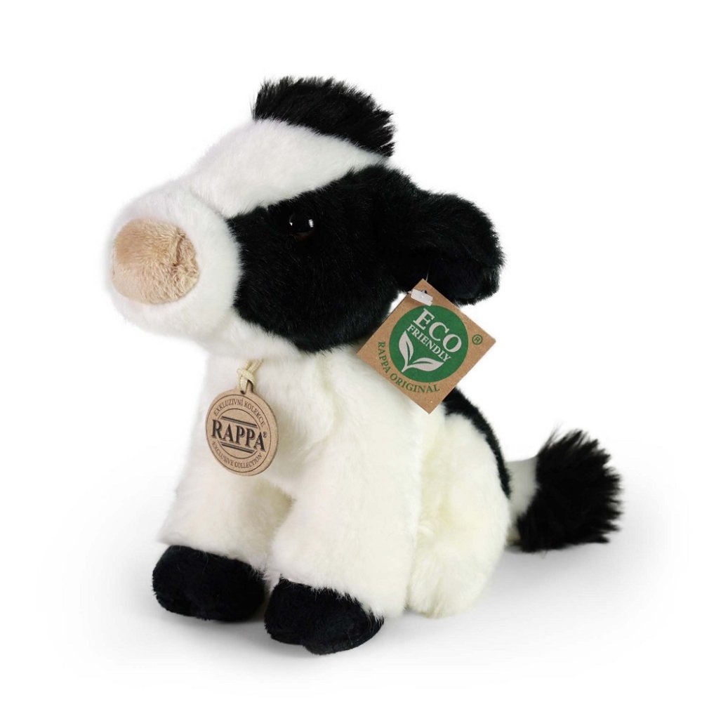 Rappa Vache en peluche assise 18 cm ECO-FRIENDLY