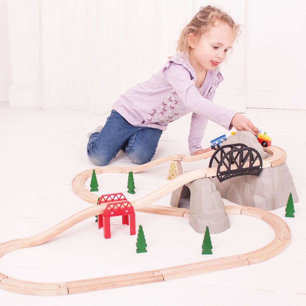 Bigjigs Rail Set Kolejka górska - obrazek 3