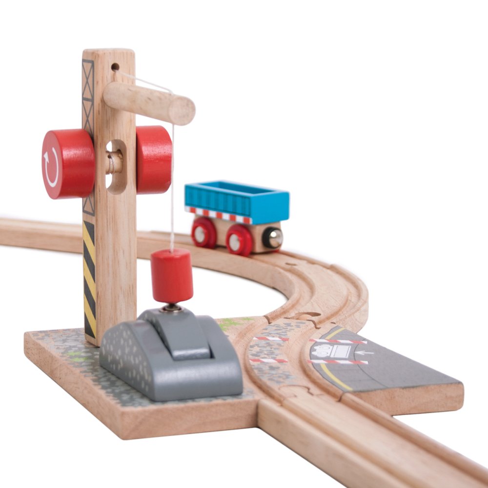 Bigjigs Rail Żuraw z gruzem - obrazek 4