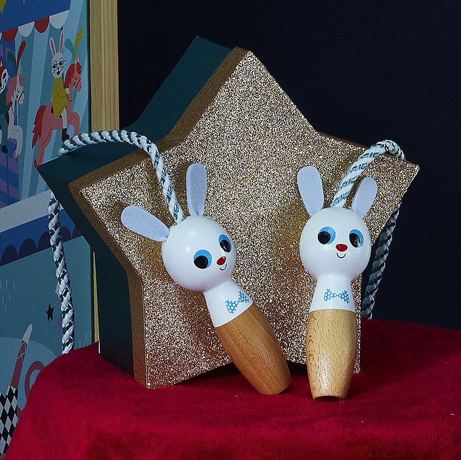 Vilac Skakanka Zajączek 1 szt. - obrazek 4