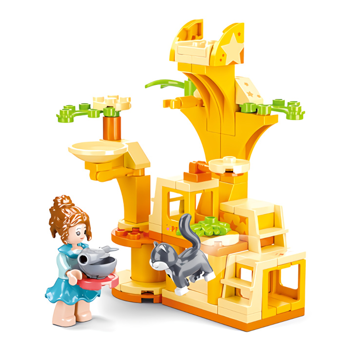 Sluban Girls Dream M38-B0970D Area di addestramento per gattini