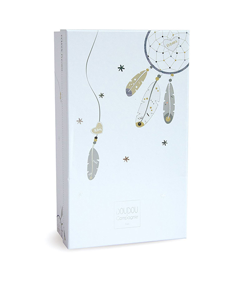 Doudou Zestaw prezentowy - pluszowa zabawka panda 20 cm - obrazek 7