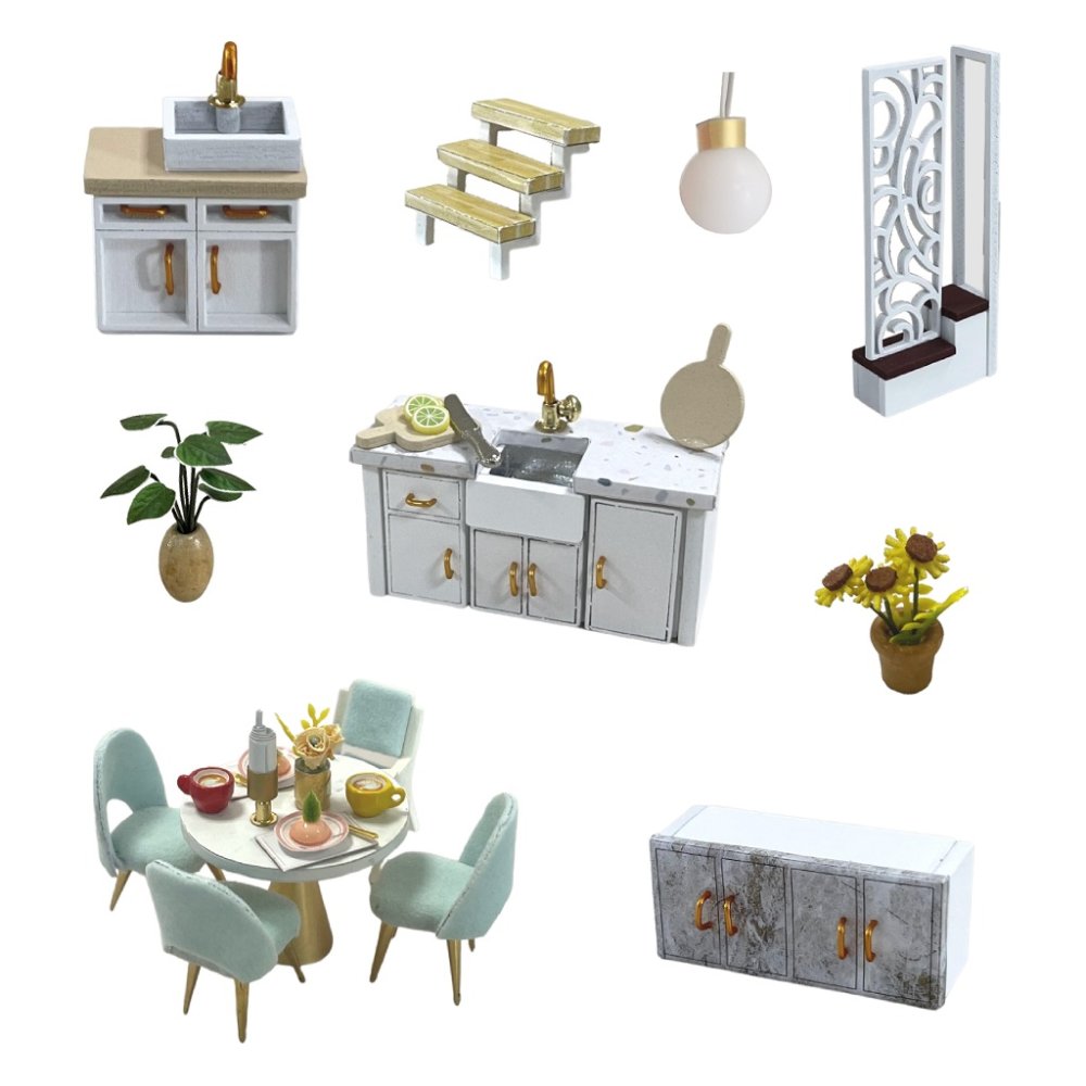 2Kids Toys miniatura della casa delle bambole Castello delle fiabe - immagine 6