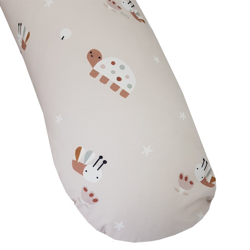 Cojín de lactancia EKO Bees Beige 180 cm - Imagen 3