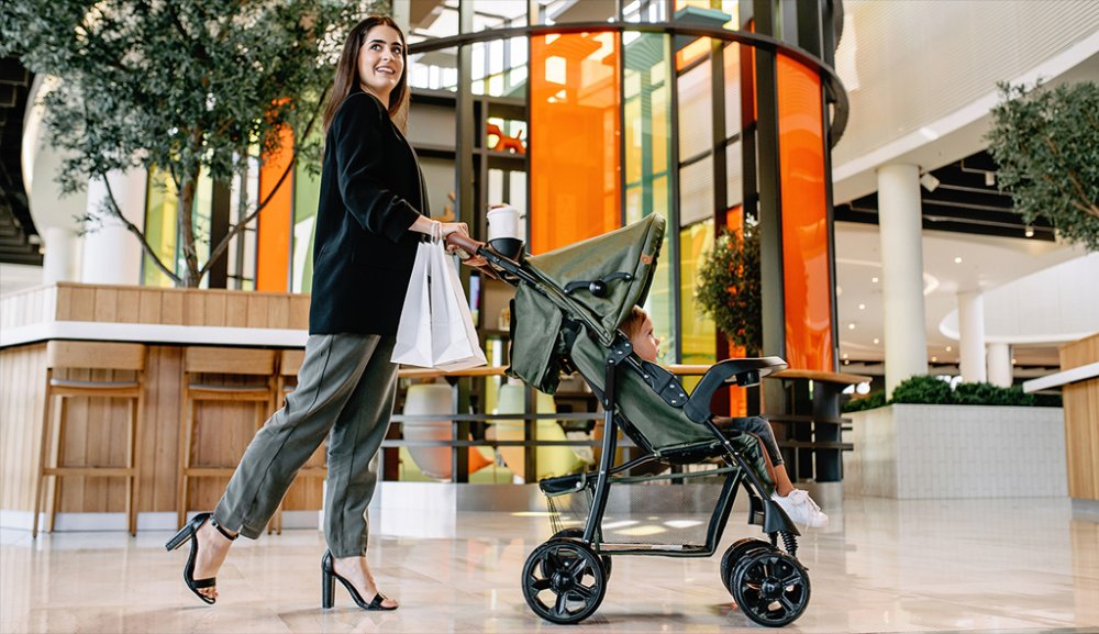 LIONELO Sportkinderwagen Emma Plus Forest Green – Bild 6