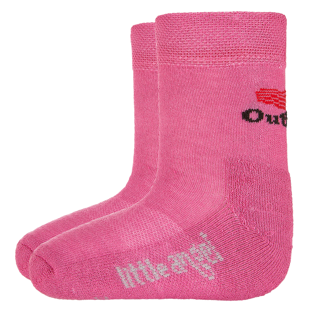 Chaussettes éponge Outlast® - rose 20-24 | 14-16 cm