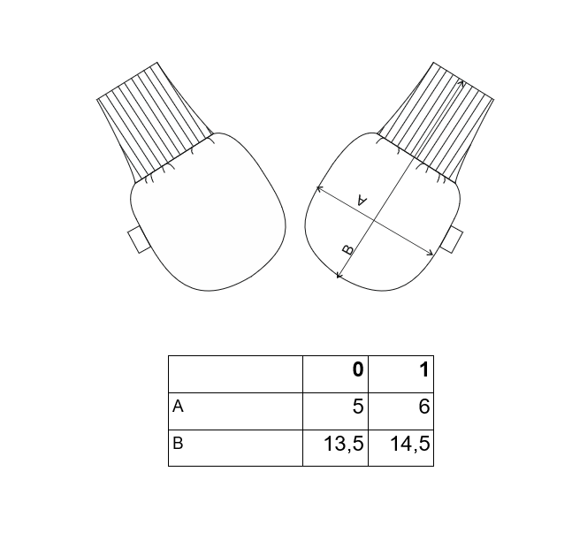 Moufles bébé Outlast® - blanc 0 – Image 2