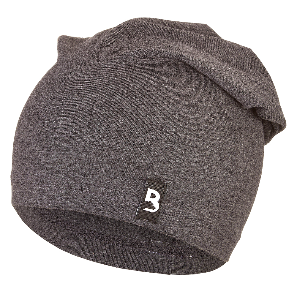 Vékony, lezser BARIDI Outlast® sapka - sötétszürke melír 5 | 49-53 cm