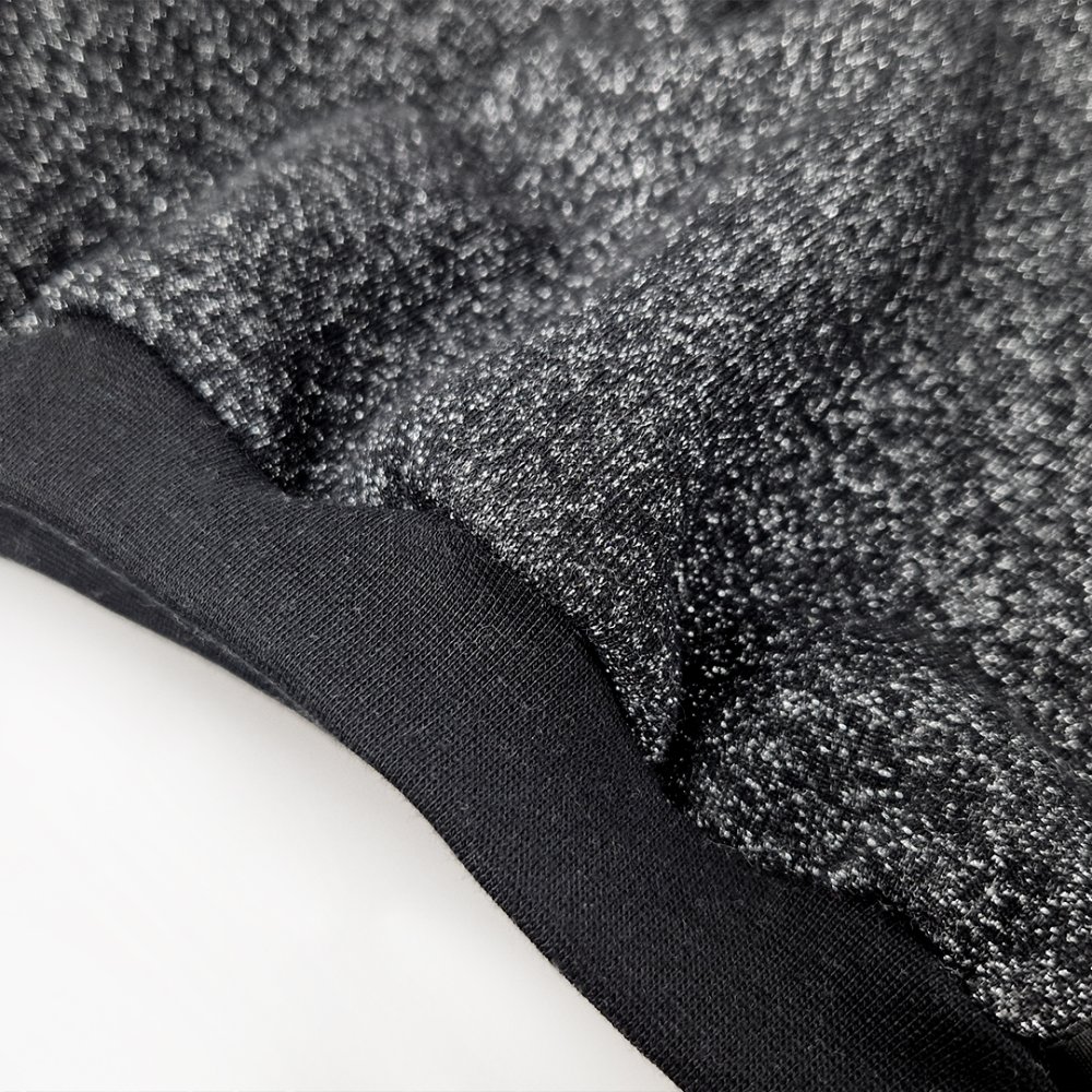 Vestido sudadera cálido - negro brillante 128 - Imagen 5