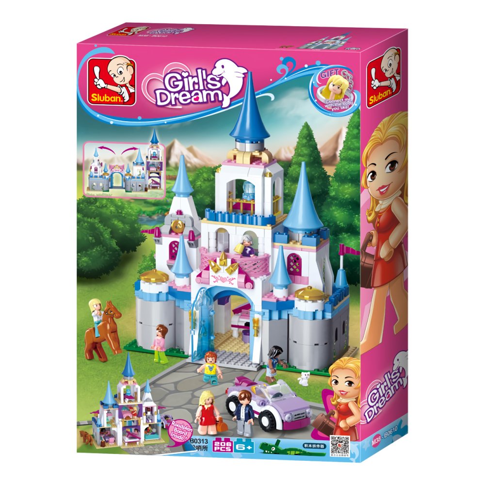 Sluban Girls Dream Holidays M38-B0610 Romantický zámek (obrázek 10)