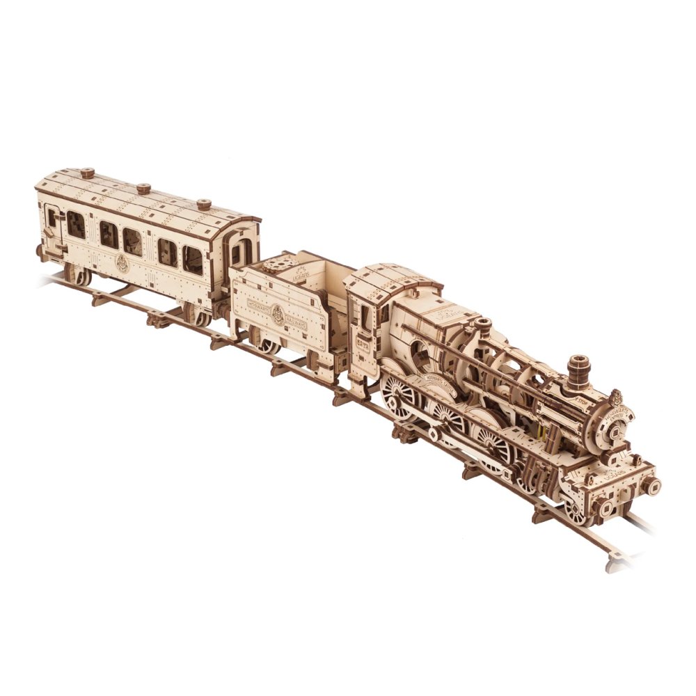 Ugears 3D dřevěné mechanické puzzle Harry Potter Bradavický expres (obrázek 9)