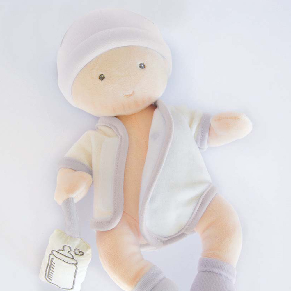Doudou Jolijou Panenka Pol v tašce do kočárku 28 cm (obrázek 5)