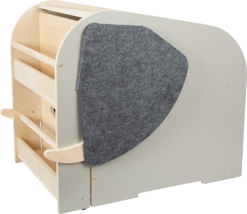 small foot Box na hračky se sedadlem a kolečky slon Wildlife (obrázek 4)