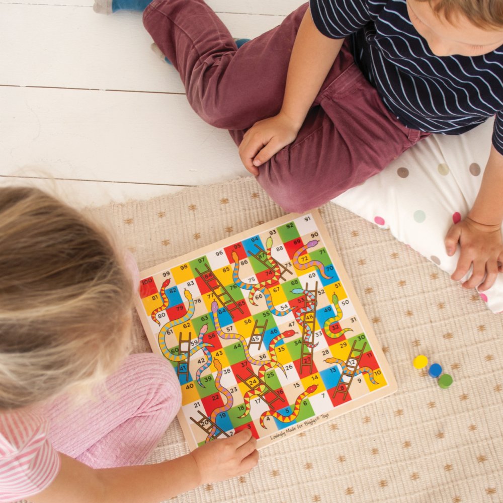 Bigjigs Toys Hadi a žebříky 2 (obrázek 6)