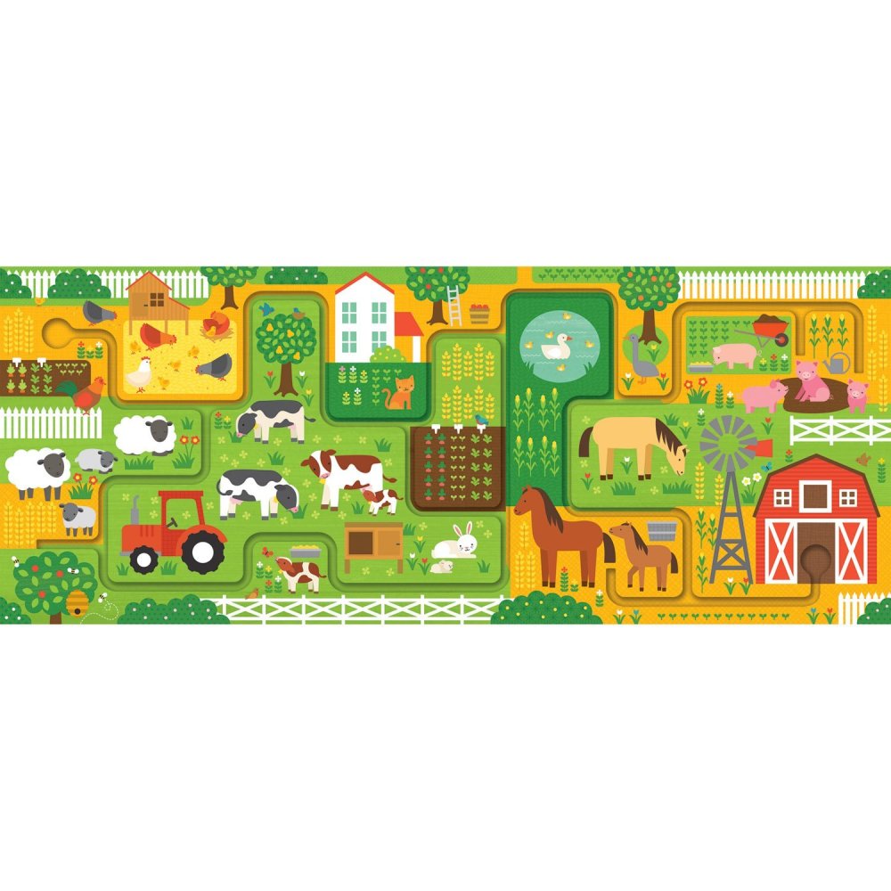 Petit Collage Bludiště a puzzle Farma (obrázek 3)