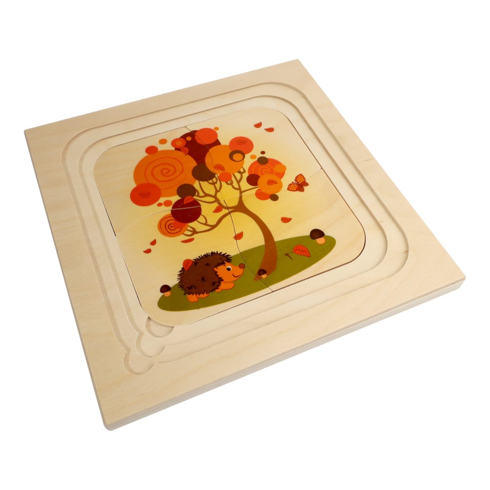Hess Dřevěné puzzle roční období (obrázek 3)