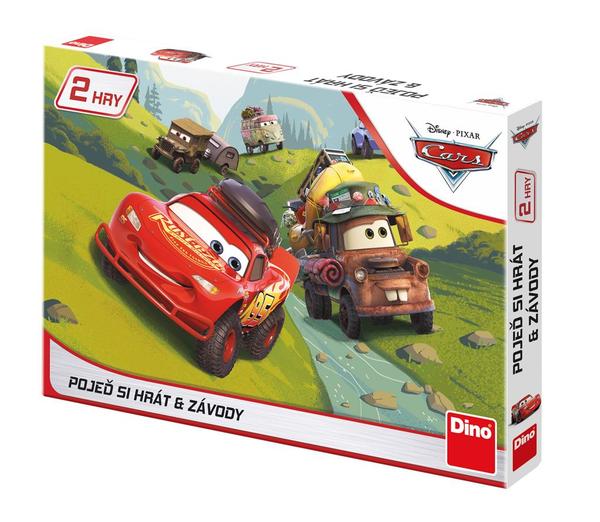 Dino Cars: Pojeď si hrát a závody 2v1