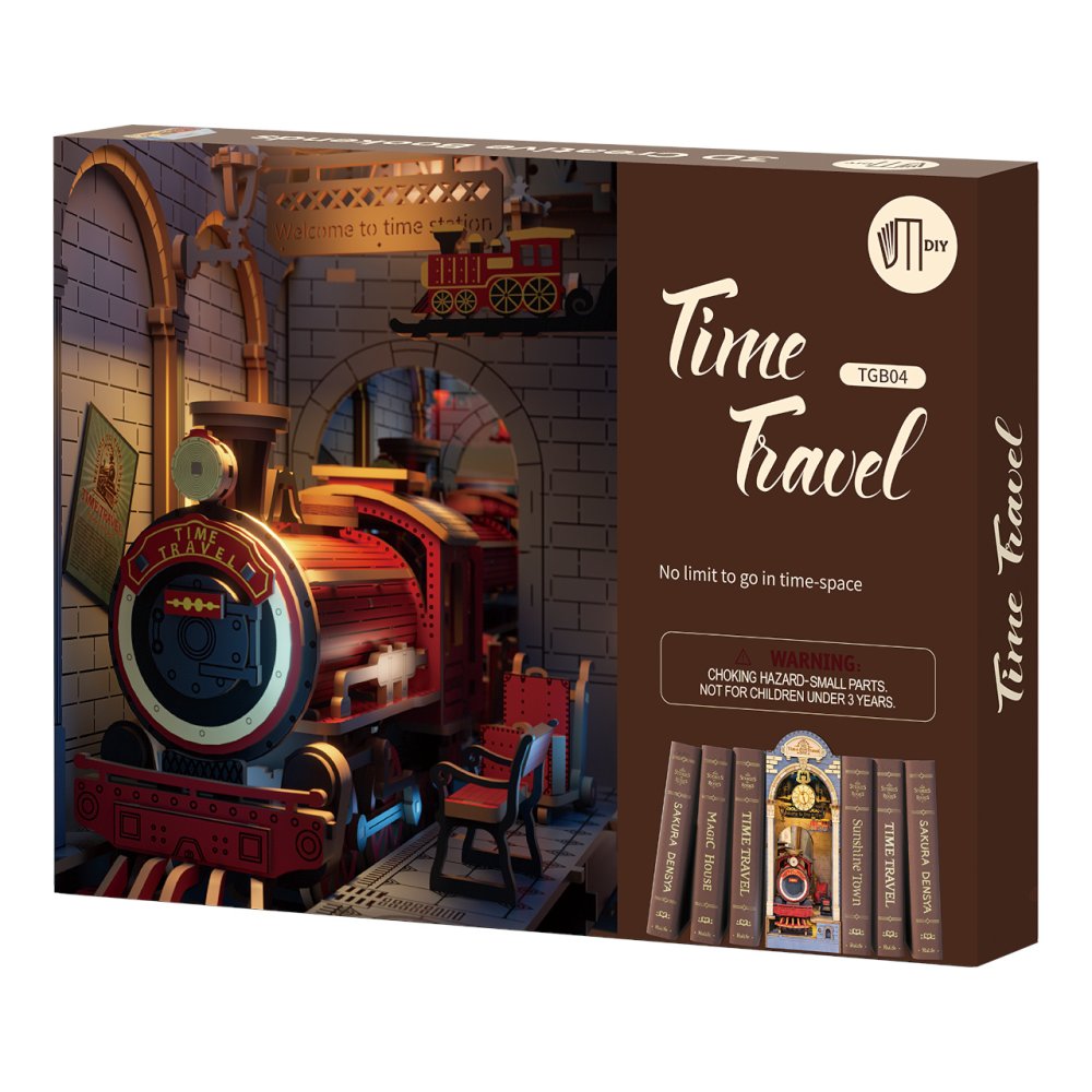 RoboTime 3D skládačka Zarážka na knihy Miniatura domečku (obrázek 5)