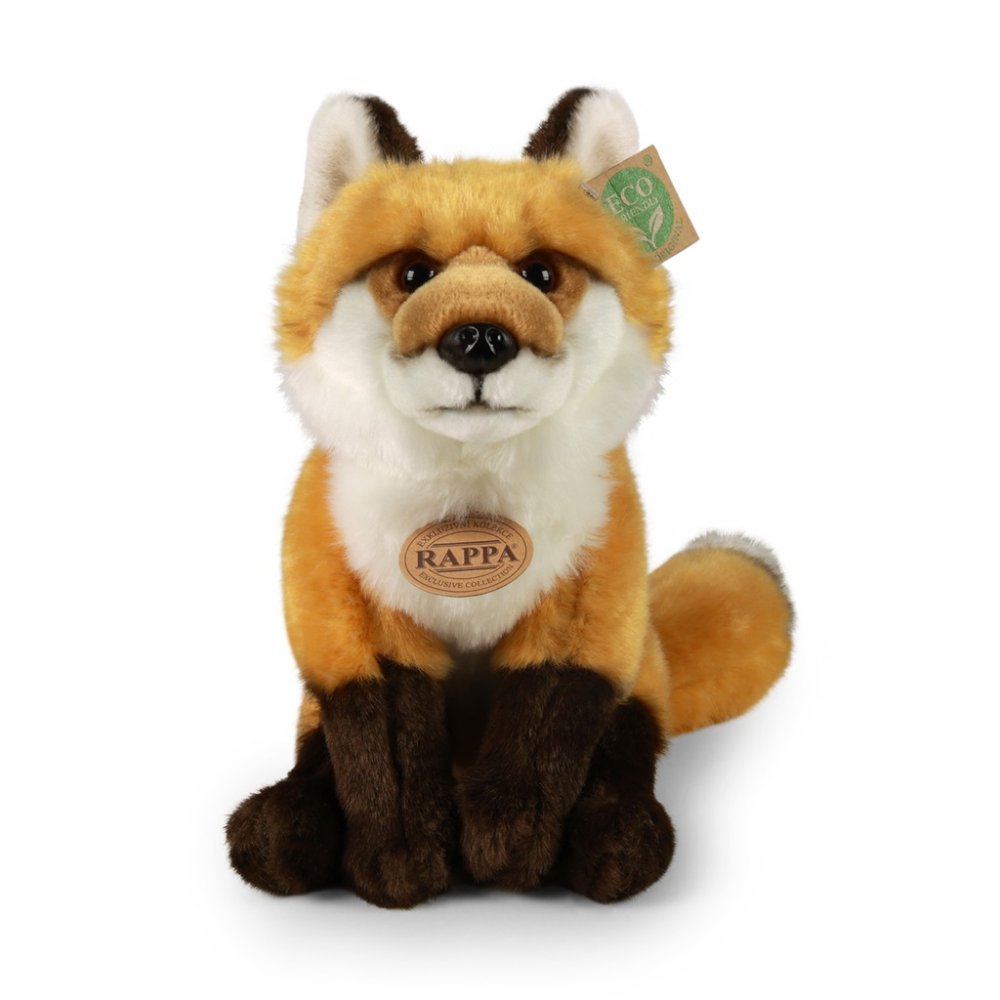 Rappa Plyšová liška sedící 27 cm ECO-FRIENDLY (obrázek 3)