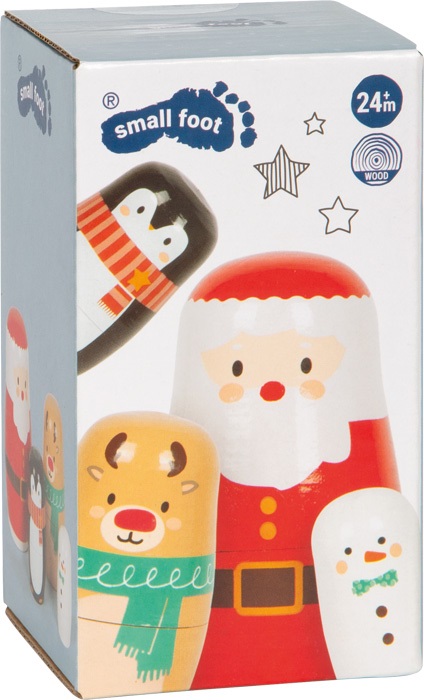 small foot Matrjoška Vánoční edice (obrázek 9)