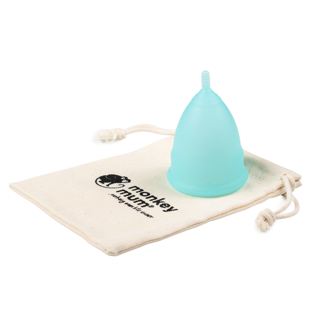 Monkey Mum® Menstrual Cup - Sweet Zuzu - S Light Green,Monkey Mum® Menstrual Cup - Sweet Zuzu - S Light Green