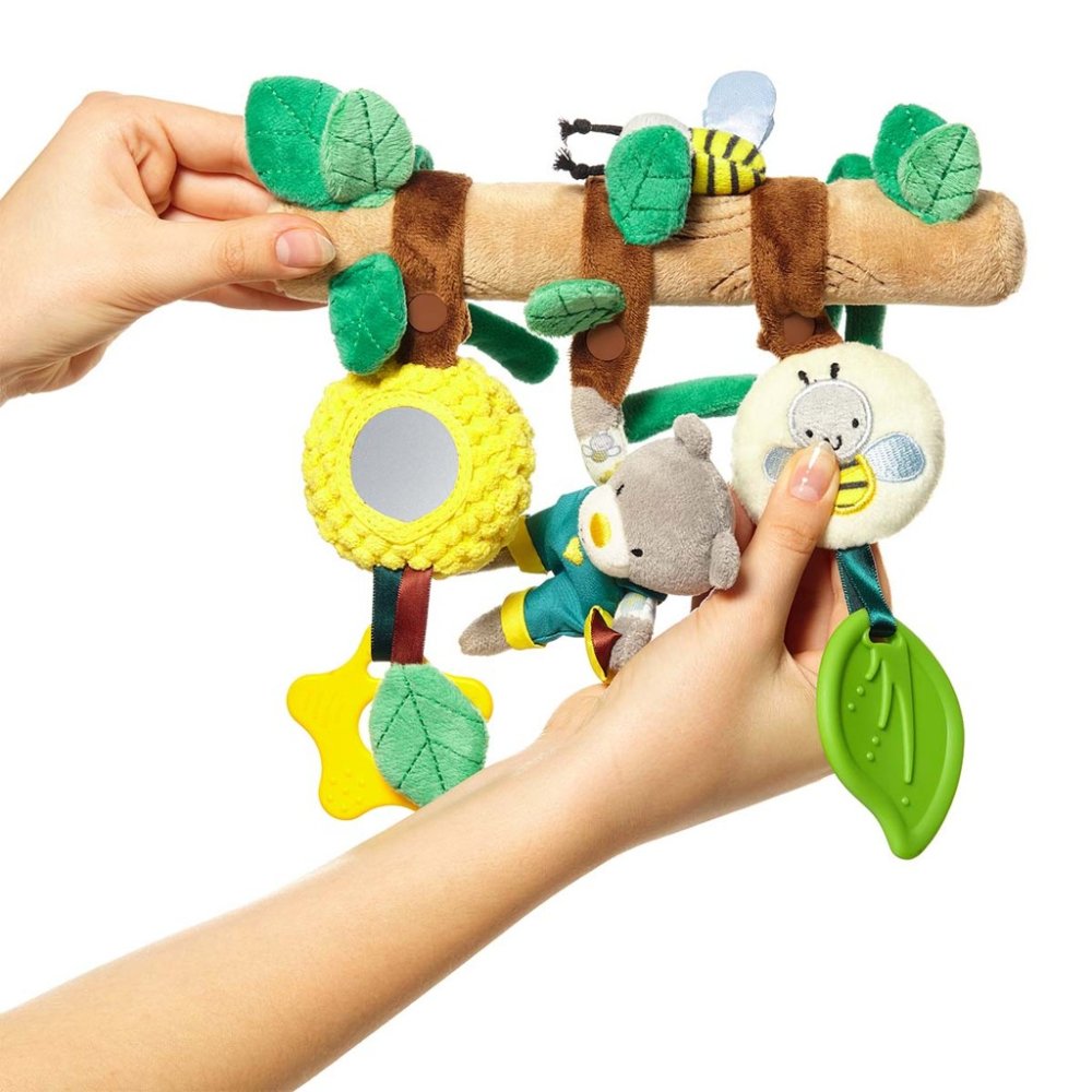 BABYONO Hanging Toy Gardener Teddy 0m+