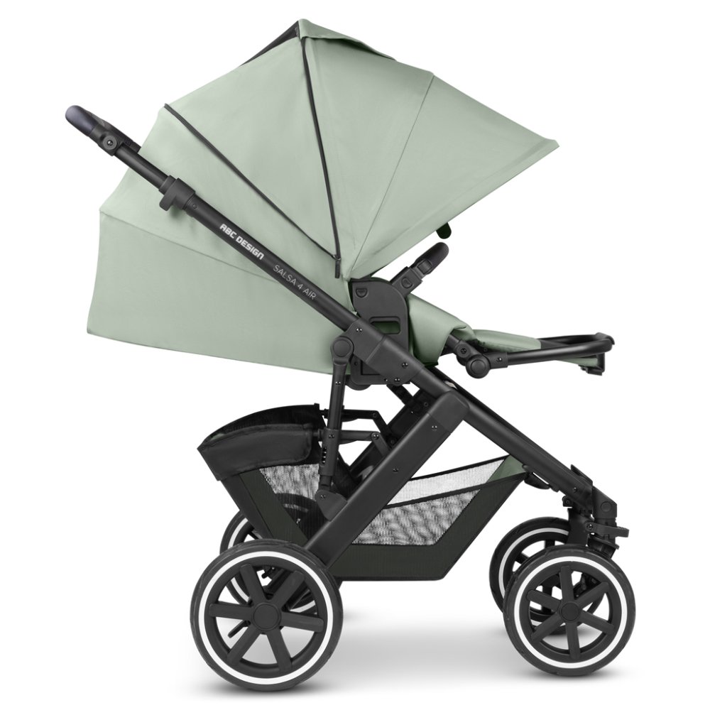 ABC DESIGN Salsa 4 Air Pine 2024 Kombinierter Kinderwagen + Kostenloser Autositzadapter