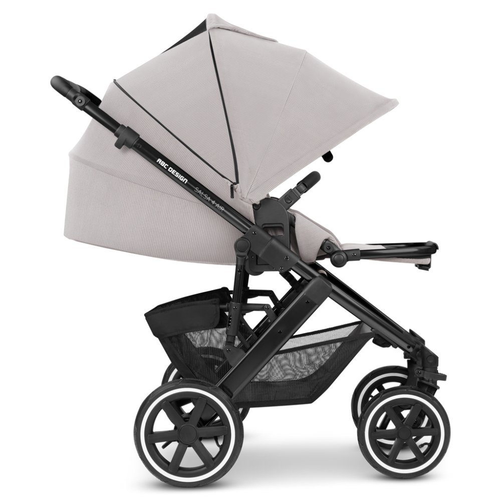 ABC DESIGN Salsa 4 Air Biskuit 2024 Kombinierter Kinderwagen + Kostenloser Autositzadapter