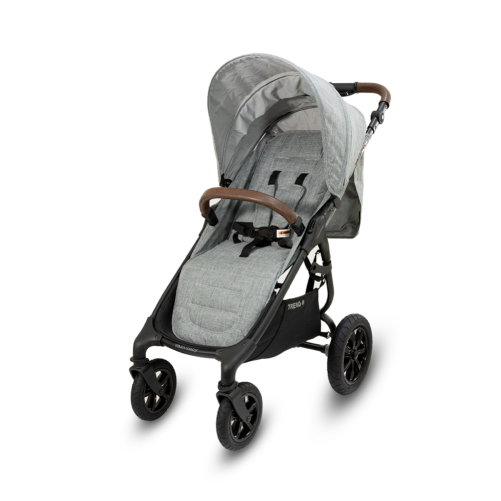 VALCO BABY Stroller Sport Trend 4 Black Gray Marle + PETITE&MARS Bag Jibot FREE