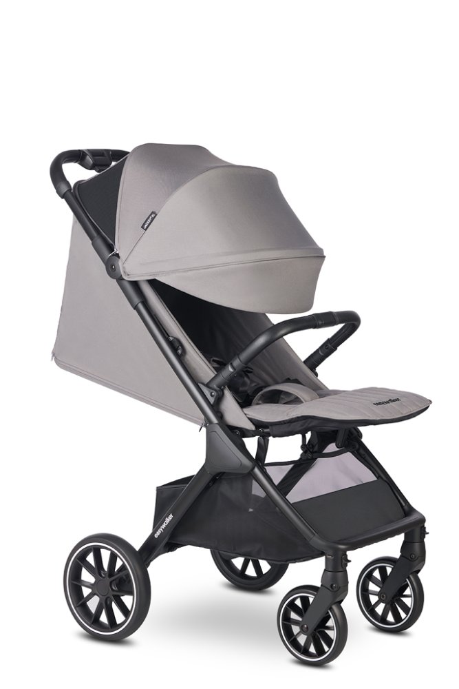 EASYWALKER Sportvagn Jackey2 XL Pebble Grey + PETITE&MARS Väska Jibot GRATIS