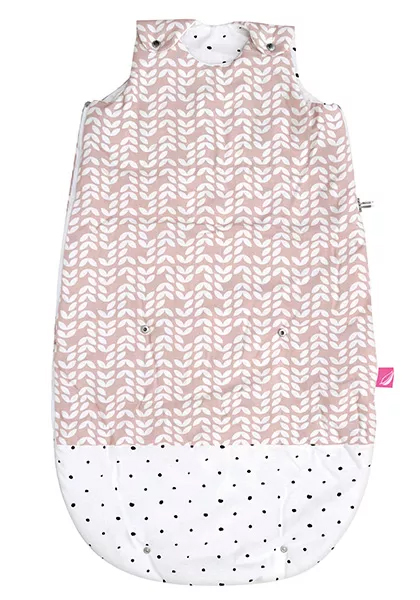 MOTHERHOOD Sovsäck 2in1 Zip-a-Round Pink Classics Ny 3-18 M 2 Ihop