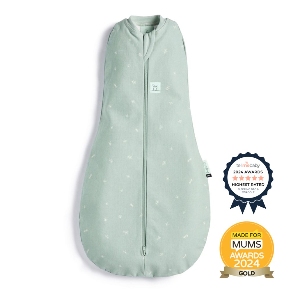 ERGOPOUCH Swaddle Och Sovsäck 2in1 Cocoon Sage 6-12 M, 8-10 Kg, 1 Tog