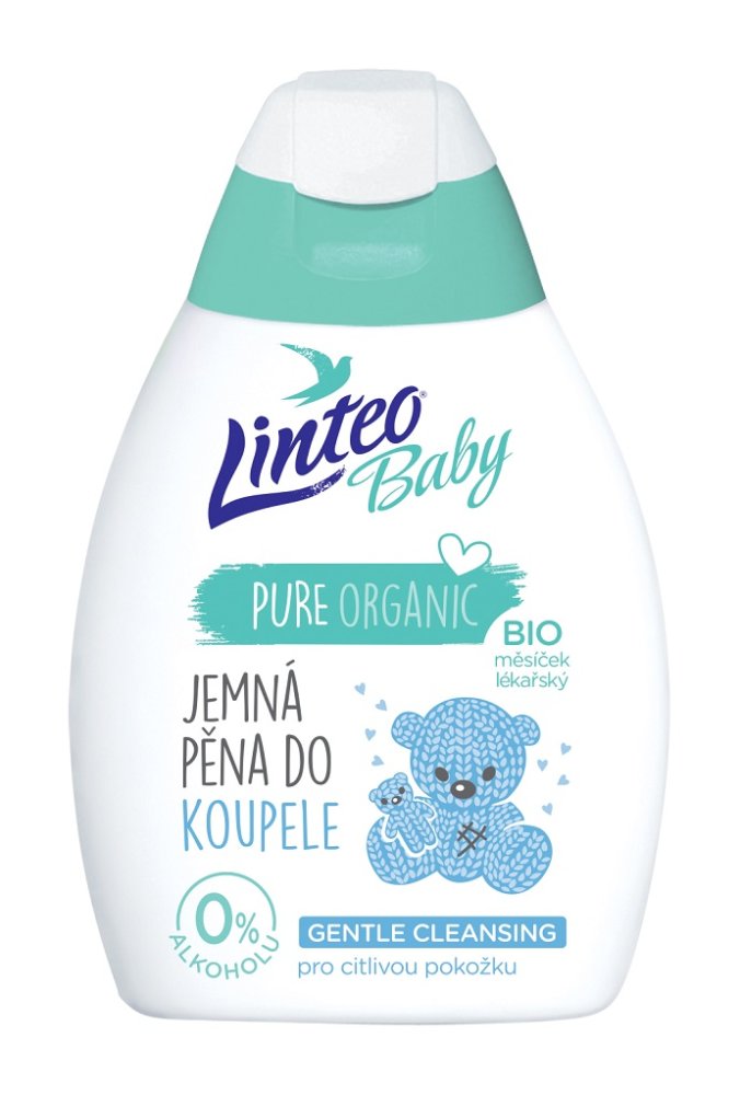 LINTEO BABY Dětská Pěna Do Koupele Baby 250 Ml